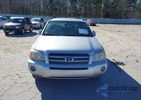 2007 Toyota Highlander Hybrid V6 z USA, uszkodzony, nr VIN JTEGW21AX70019242